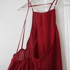 Free People Low Back Slip Dress